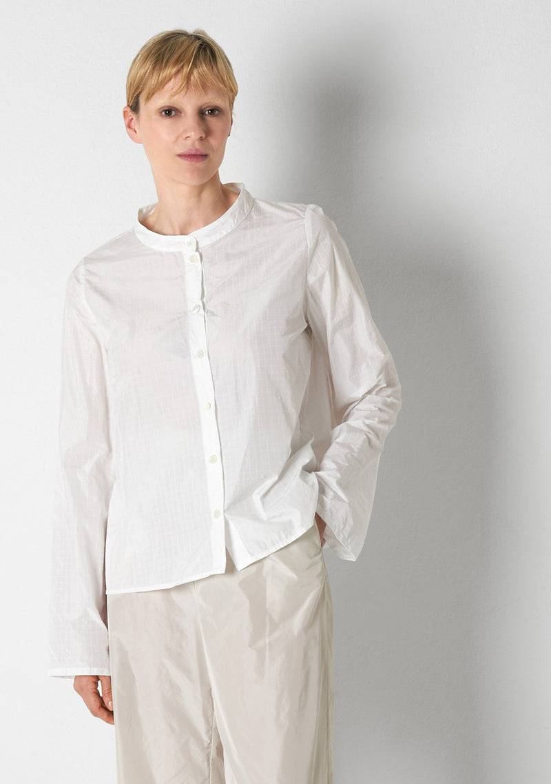 Katharina Hovman Japanbluse RIBSTOP, white