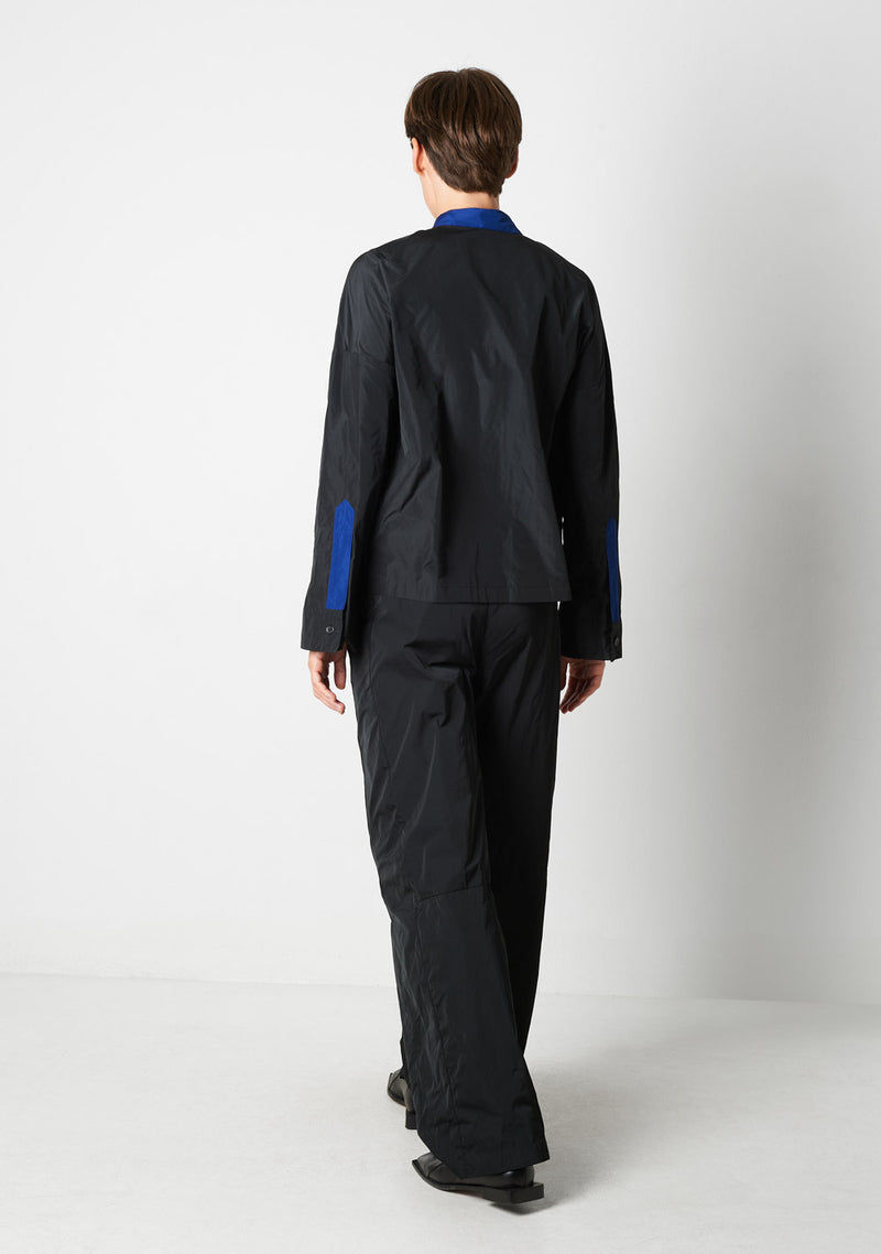 Katharina Hovman Kimonobluse Black/royal