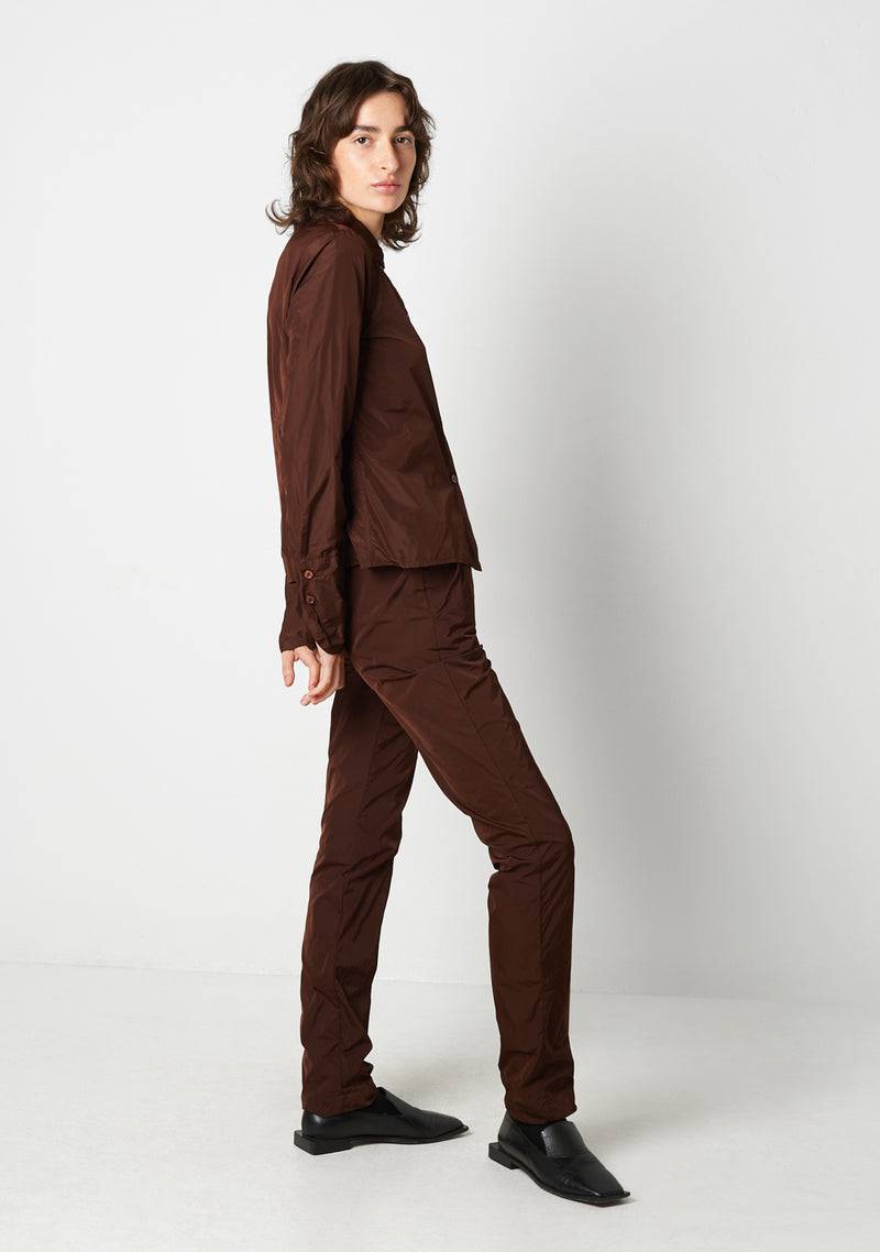 Katharina Hovman Kleine Bluse Cacao