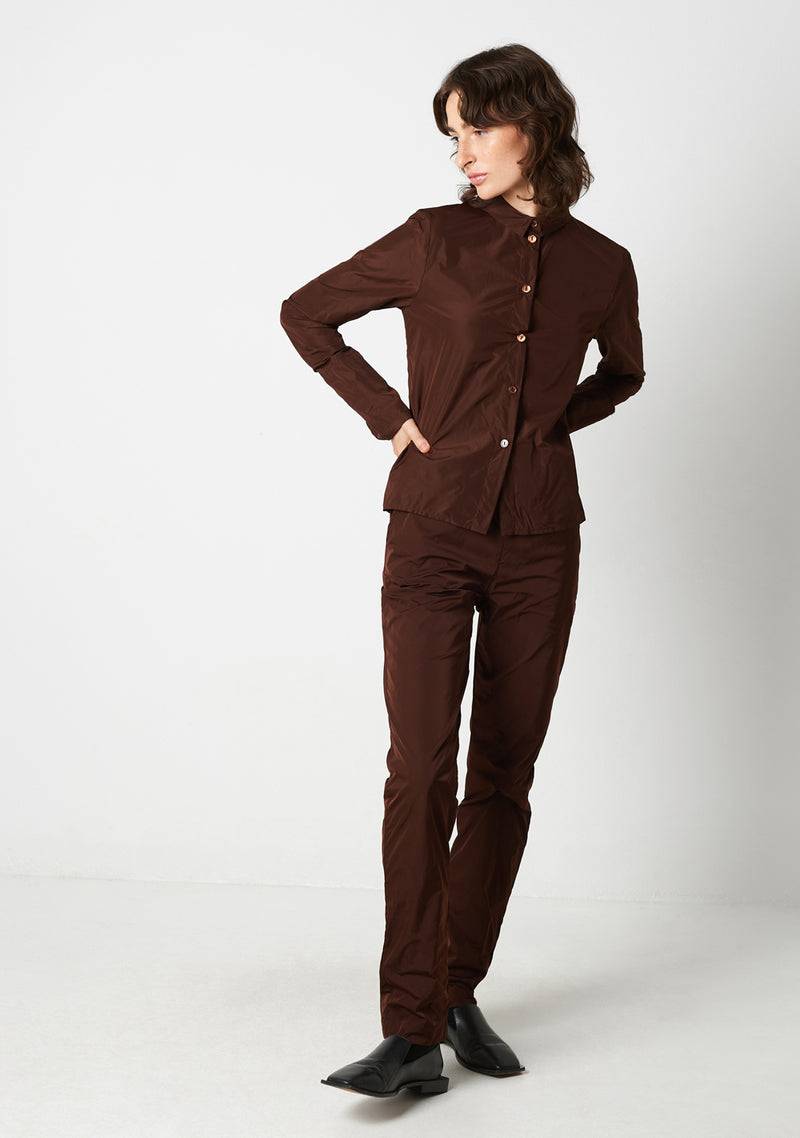 Katharina Hovman Kleine Bluse cacao