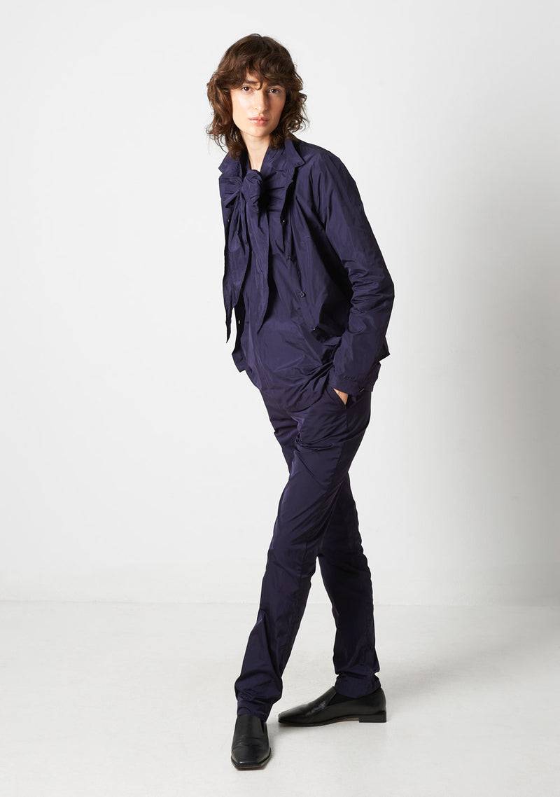 Katharina Hovman Knotted Shirt Blackberry