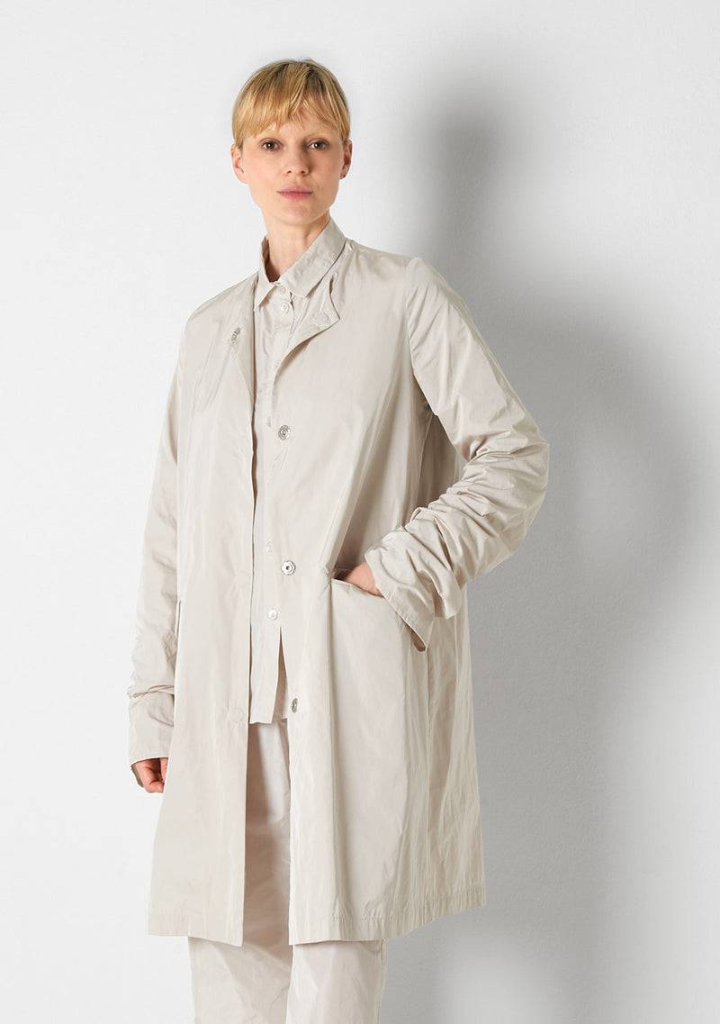 Katharina Hovman Loose Coat Heavy Taffeta, Marmor