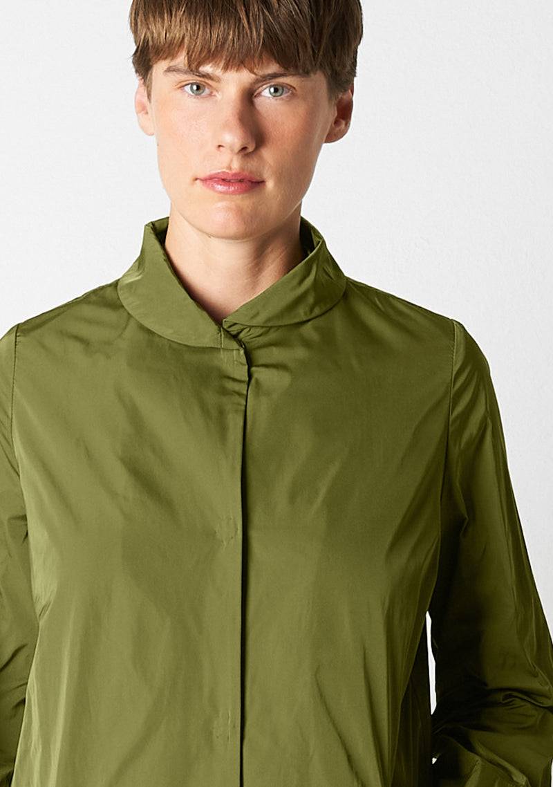 Katharina Hovman Mantel Heavy Taffeta, Matcha