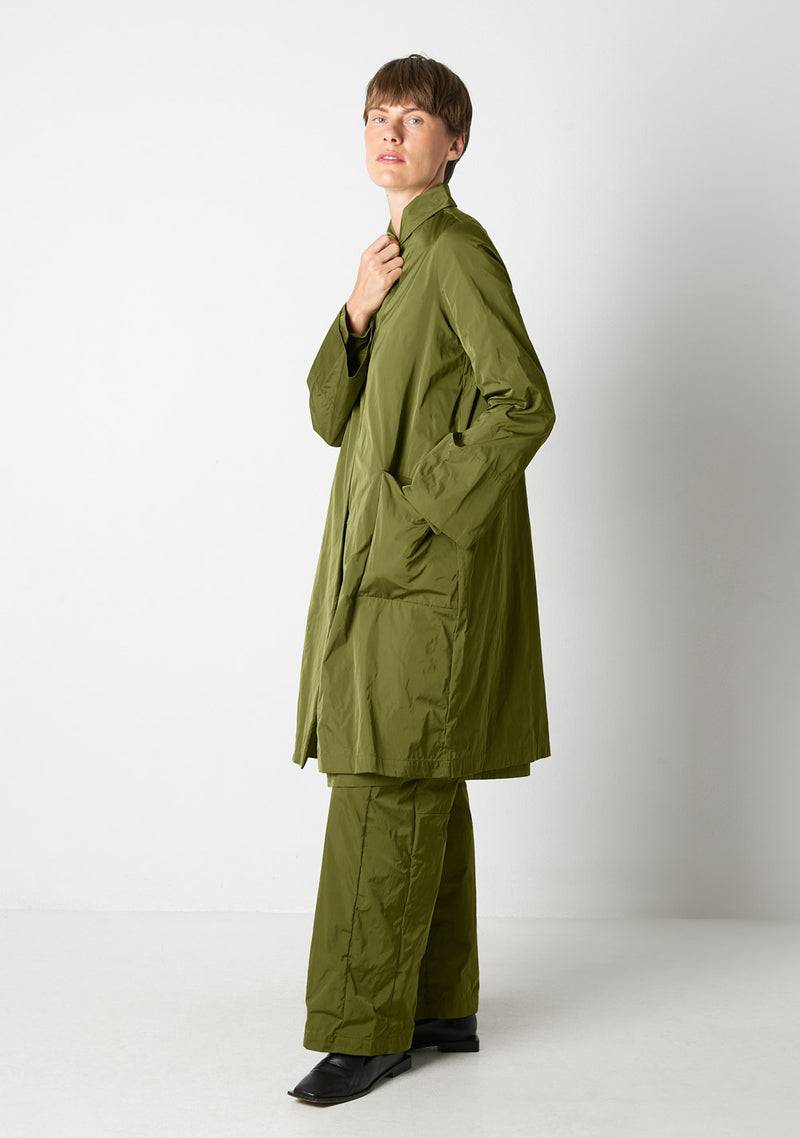 Katharina Hovman Mantel Heavy Taffeta, Matcha