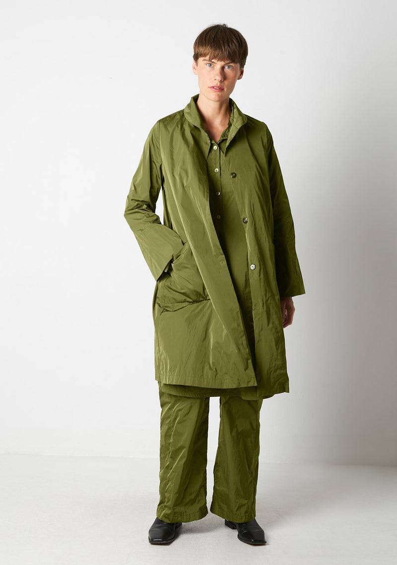 Katharina Hovman Mantel heavy Taffeta, matcha