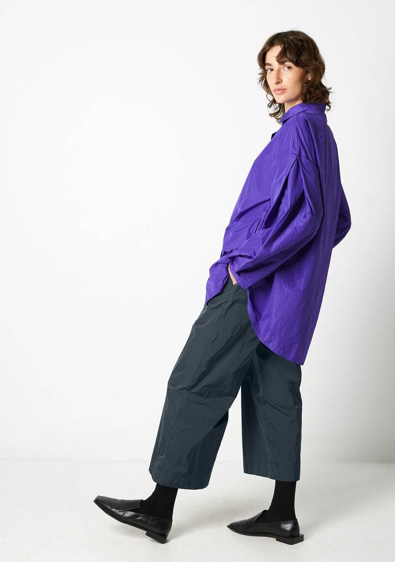 Katharina Hovman Oversize Polka Violet