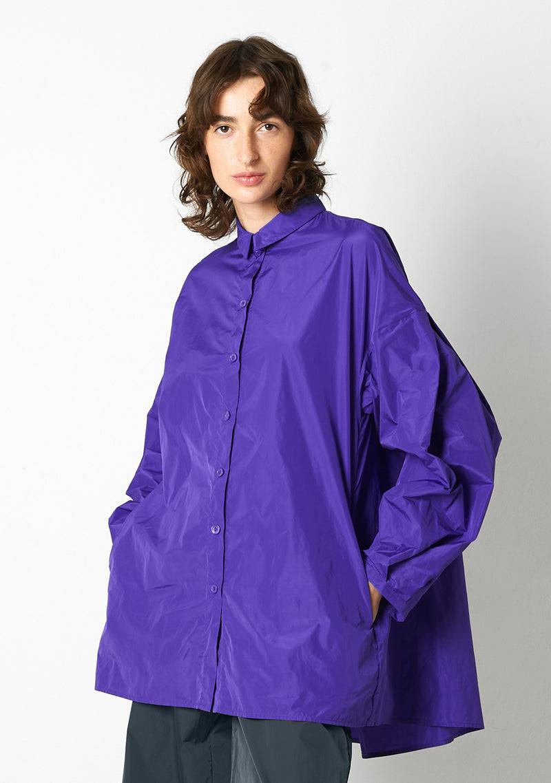 Katharina Hovman Oversize Polka Violet