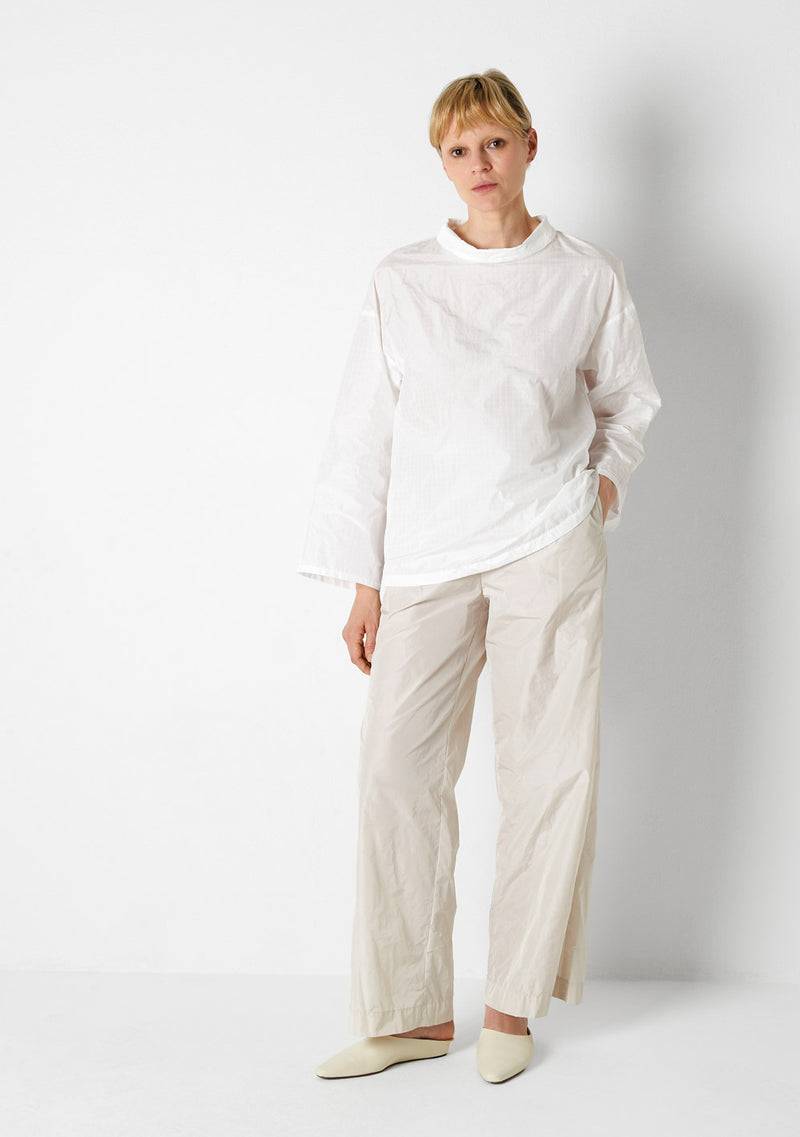 Katharina Hovman Taft Shirt RIBSTOP, White