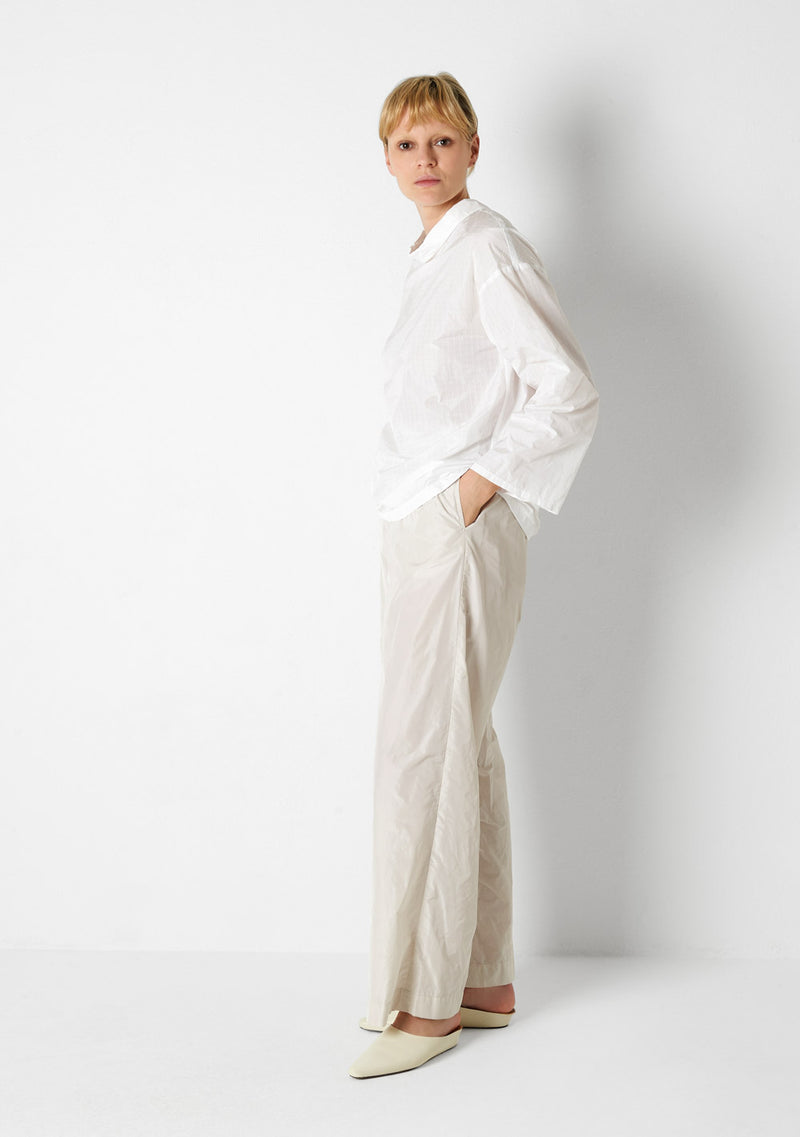 Katharina Hovman Taft Shirt RIBSTOP, White