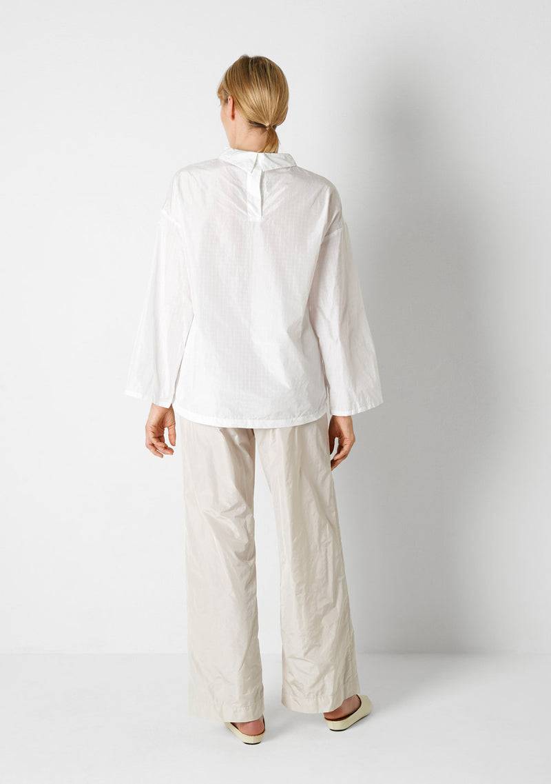 Katharina Hovman Taft Shirt RIBSTOP, White