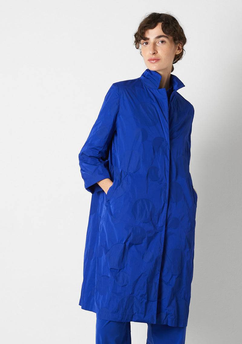 Katharina Hovman Mantel Revers Heavy Taffetas, DOTS, Tint