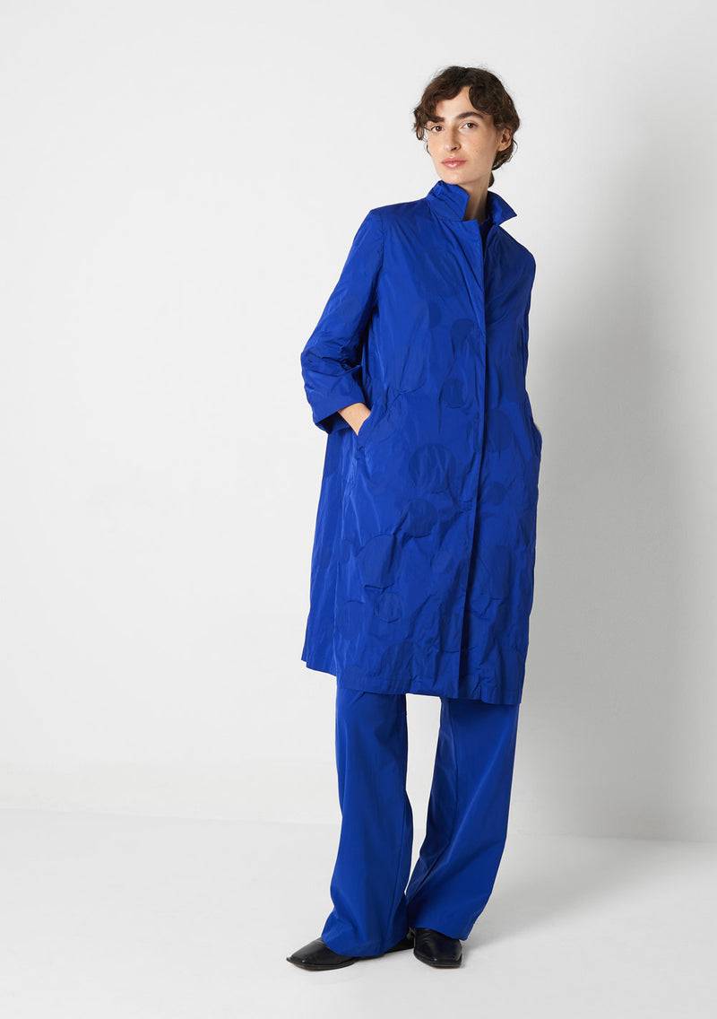 Katharina Hovman Mantel Revers Heavy Taffetas, DOTS, Tint