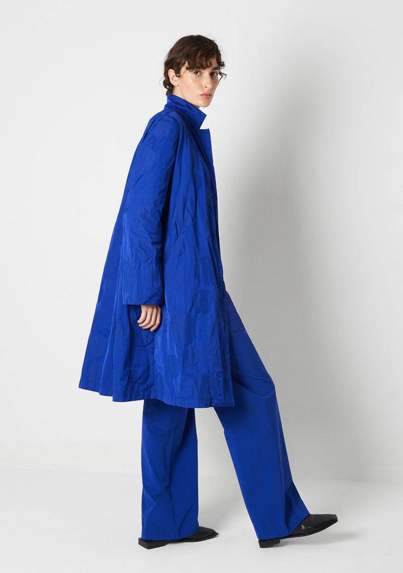 Katharina Hovman Mantel Revers Heavy Taffetas, DOTS, Tint