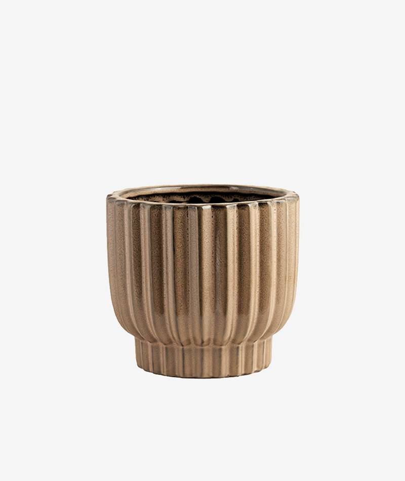 Kauf Dich Glücklich 2HAVE Pot Casis (14x15) Blumentopf Braun