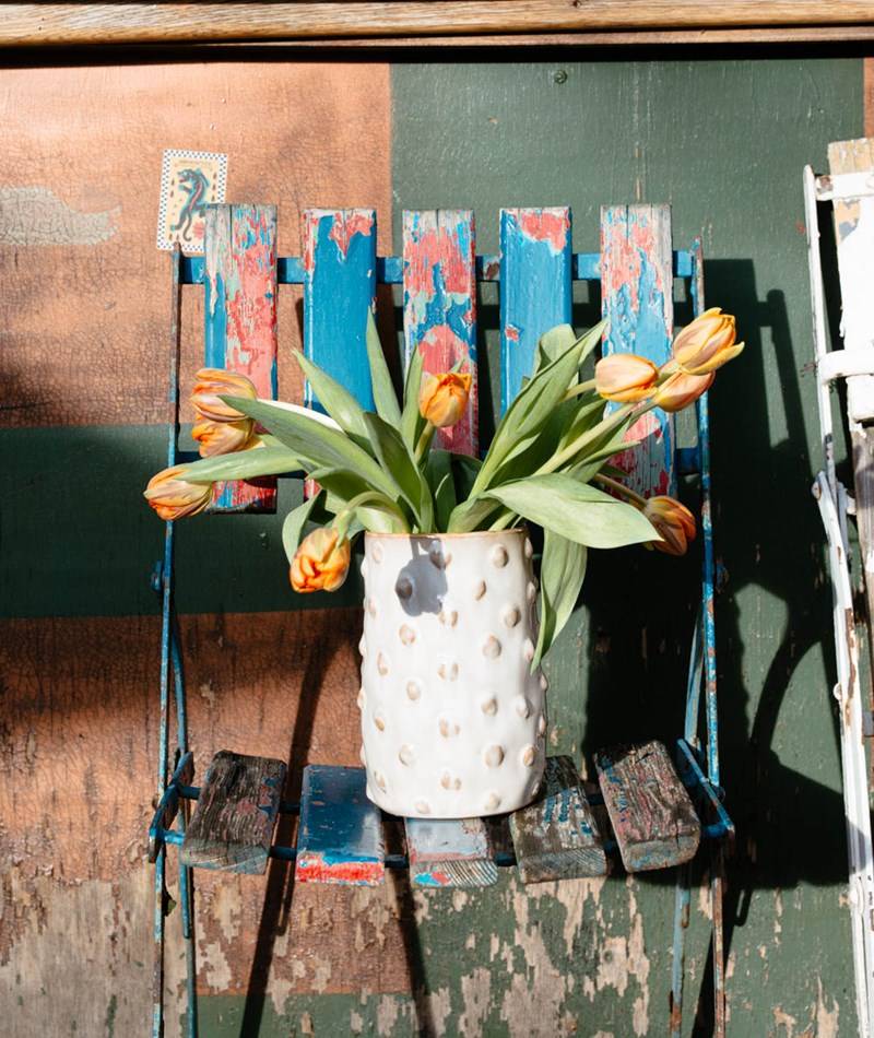 Kauf Dich Glücklich 2HAVE Pot Free (20x14cm) Vase Beige