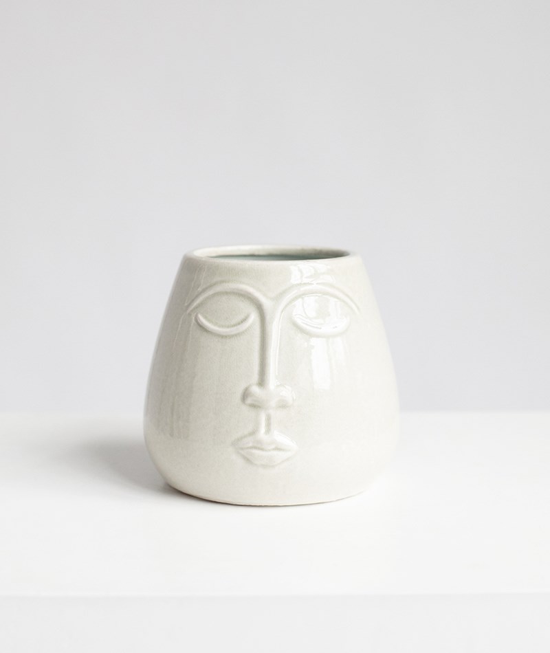 Kauf Dich Glücklich 2HAVE Pot Smile (16x17) Cremeweiü