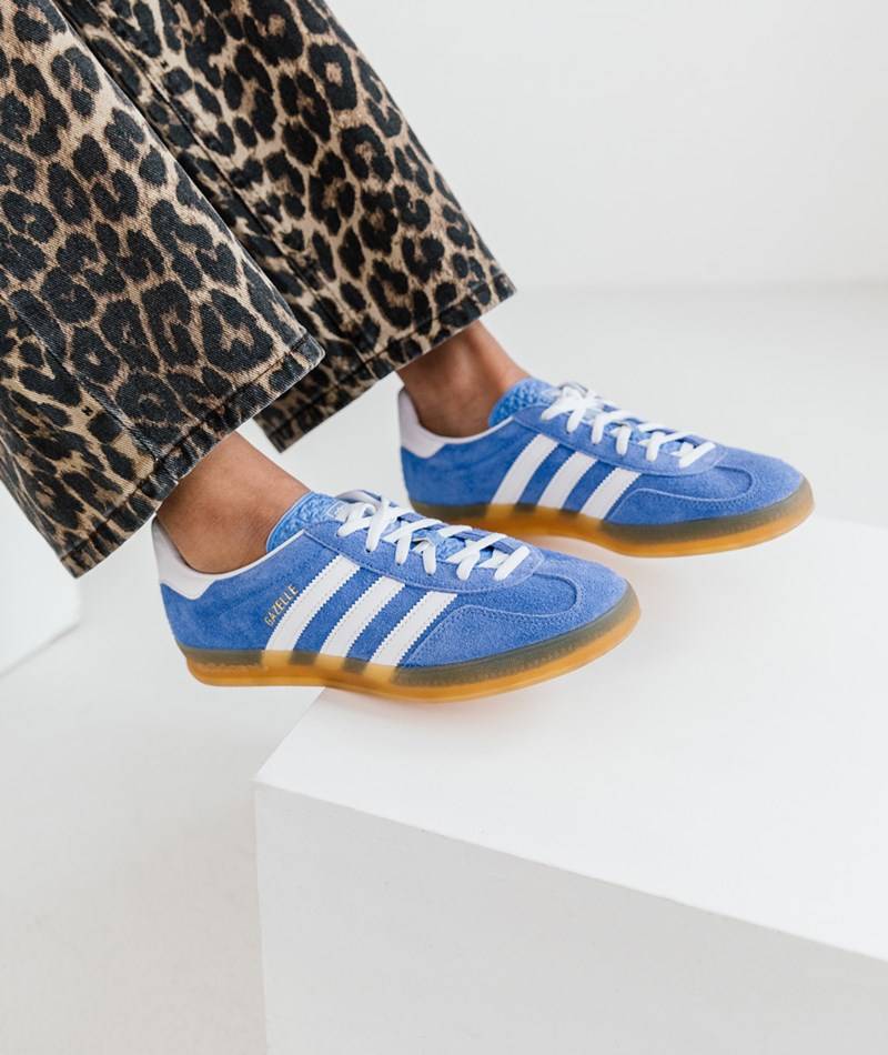Kauf Dich Glücklich ADIDAS Gazelle Indoor Sneaker Blau