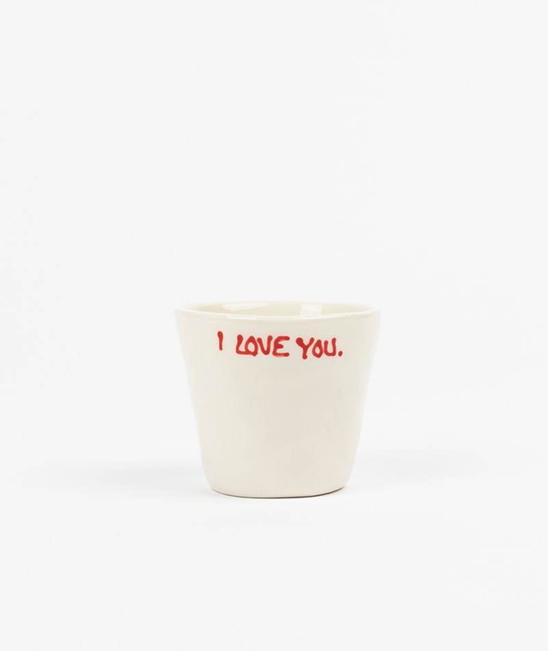 Kauf Dich Glücklich ANNA + NINA I love you Espresso Tasse Weiü