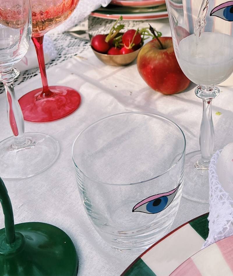 Kauf Dich Glücklich ANNA + NINA Mystical Eye Wasser Glas