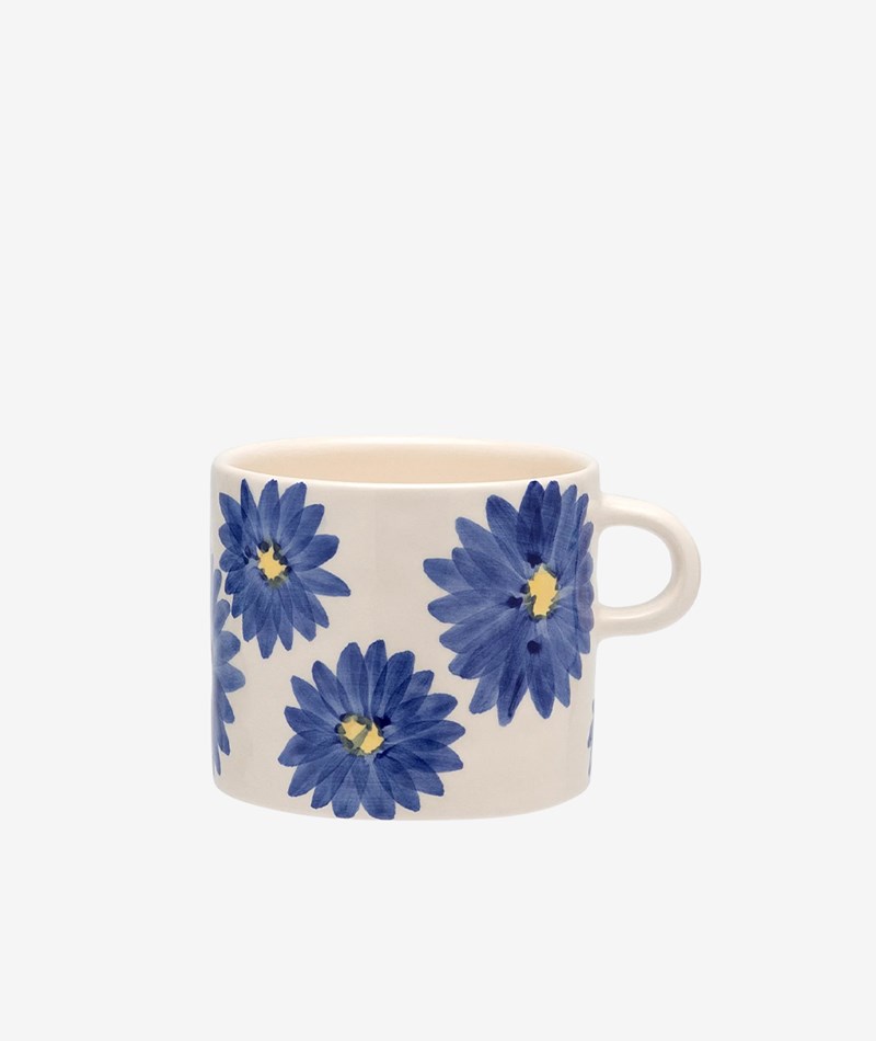 Kauf Dich Glücklich ANNA + NINA Rosegarden Tasse Blau geblümt