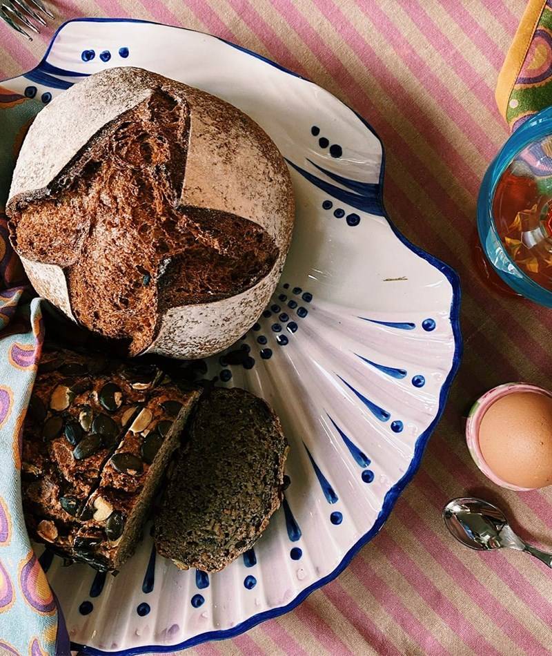 Kauf Dich Glücklich ANNA + NINA Shell Tray Servierschale (33,8x35x5,4) mehrfarbig