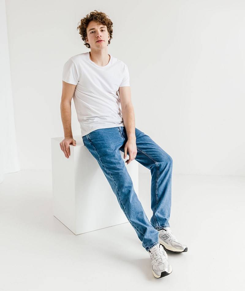 Kauf Dich Glücklich ARMEDANGELS Dylaano Retro Jeans Blau