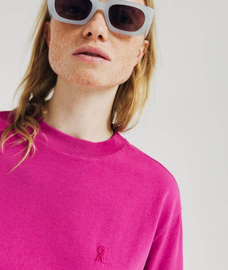 Kauf Dich Glücklich ARMEDANGELS Tarjaa T-Shirt Lila