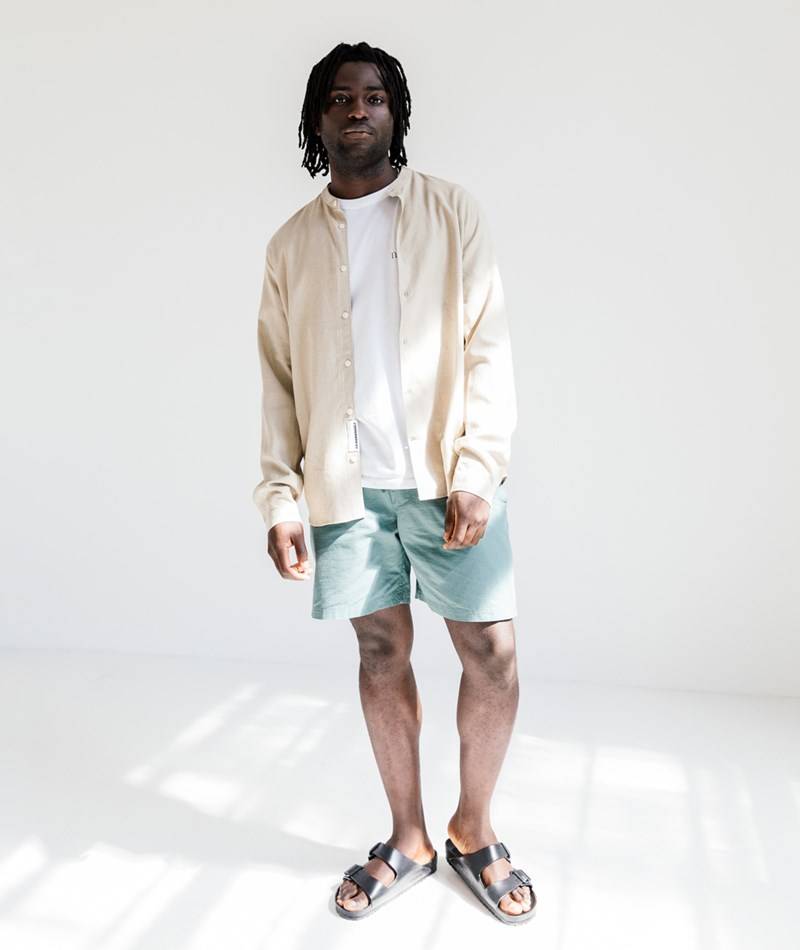 Kauf Dich Glücklich ARMEDANGELS Vaaleronimus Lino Hemd Beige