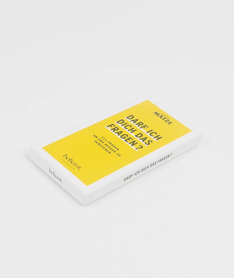 Kauf Dich Glücklich BEHERZT Darf ich dich das fragen? Spiel