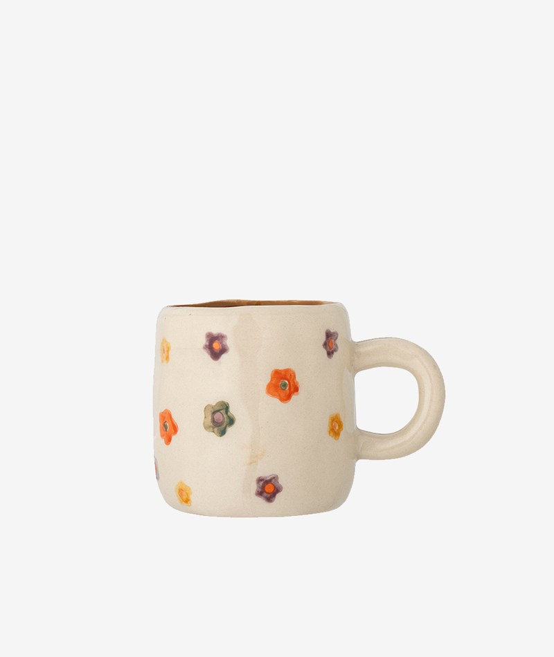 Kauf Dich Glücklich BLOOMINGVILLE Addy Tasse Beige geblümt
