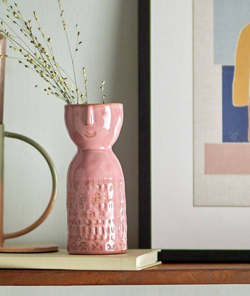 Kauf Dich Glücklich BLOOMINGVILLE Vase Embla (14,5x6cm) Pink