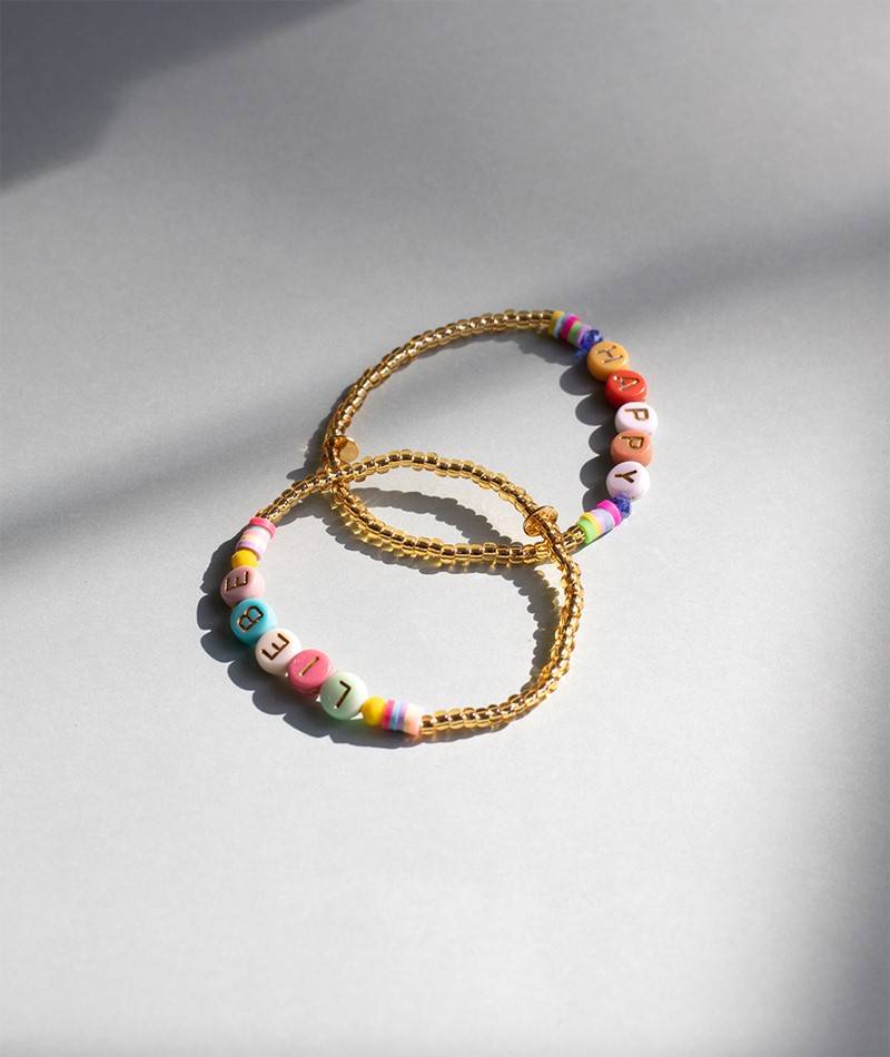 Kauf Dich Glücklich BLUSH INDIGO Happy Armband mehrfarbig