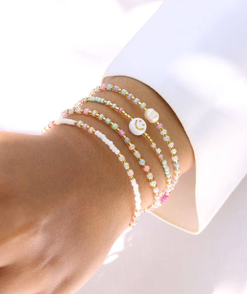 Kauf Dich Glücklich BLUSH INDIGO Smile Armband mehrfarbig