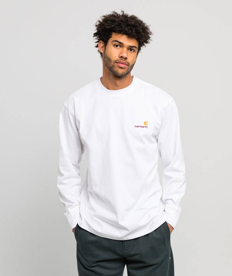 Kauf Dich Glücklich CARHARTT WIP American Script Longsleeve