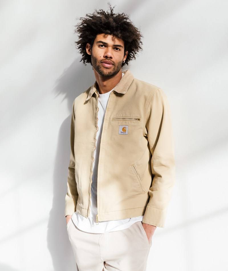 Kauf Dich Glücklich CARHARTT WIP Detroit Jacke Beige