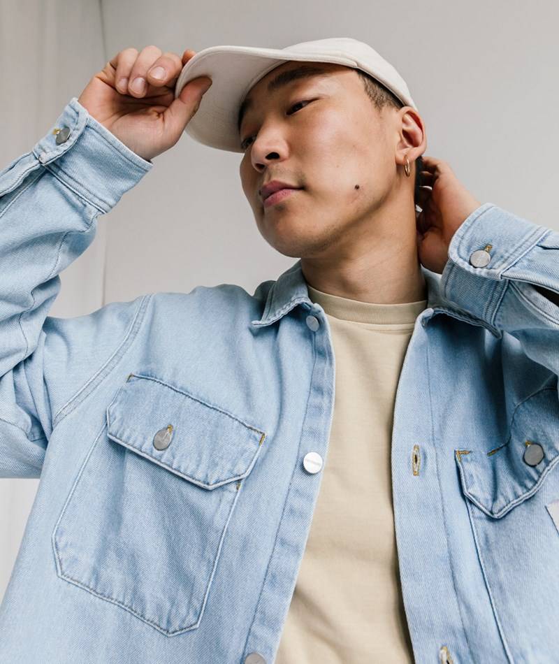 Kauf Dich Glücklich CARHARTT WIP Harvey Shirt Jacke Hellblau