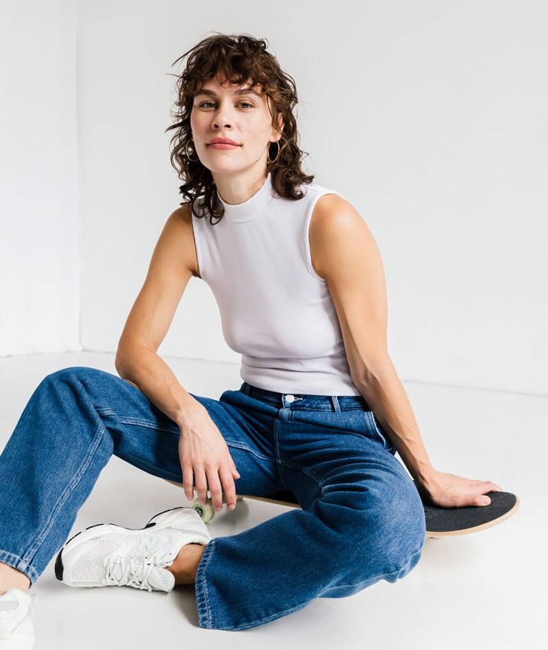 Kauf Dich Glücklich CARHARTT WIP W` Pierce Straight Jeans Blau