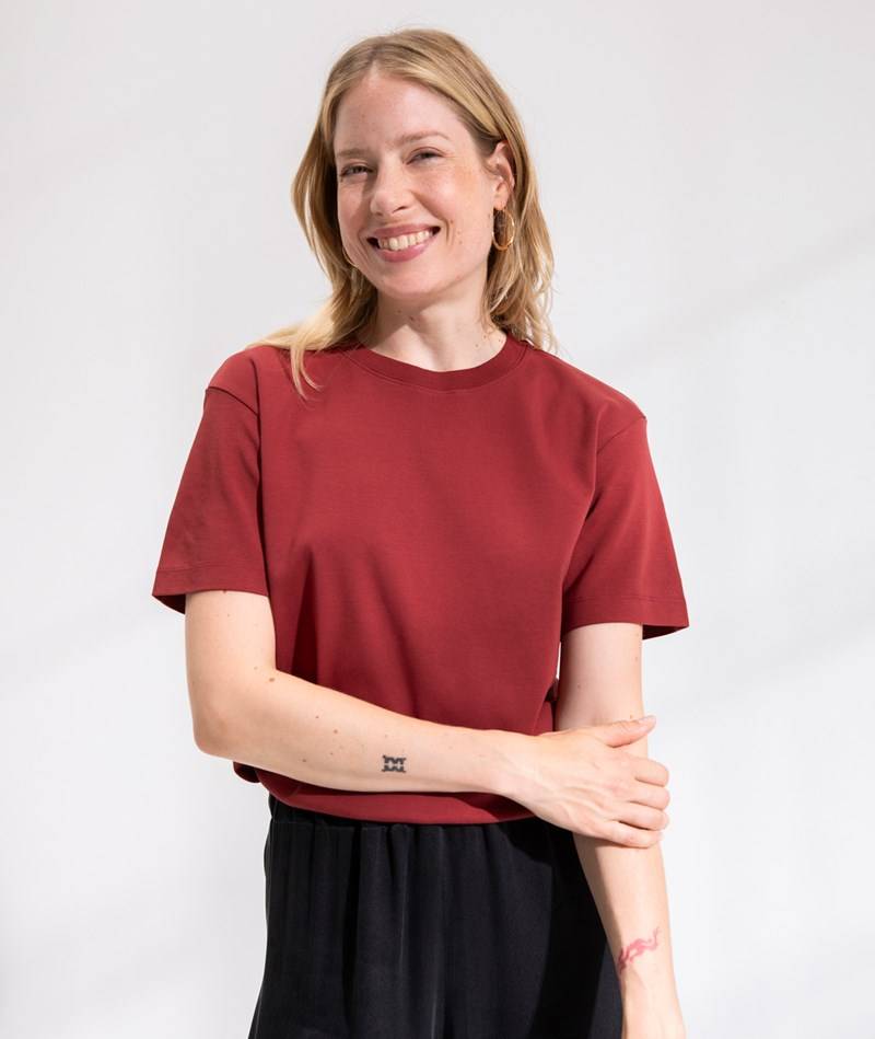 Kauf Dich Glücklich DARIADüH Heavyweight T-Shirt Rot