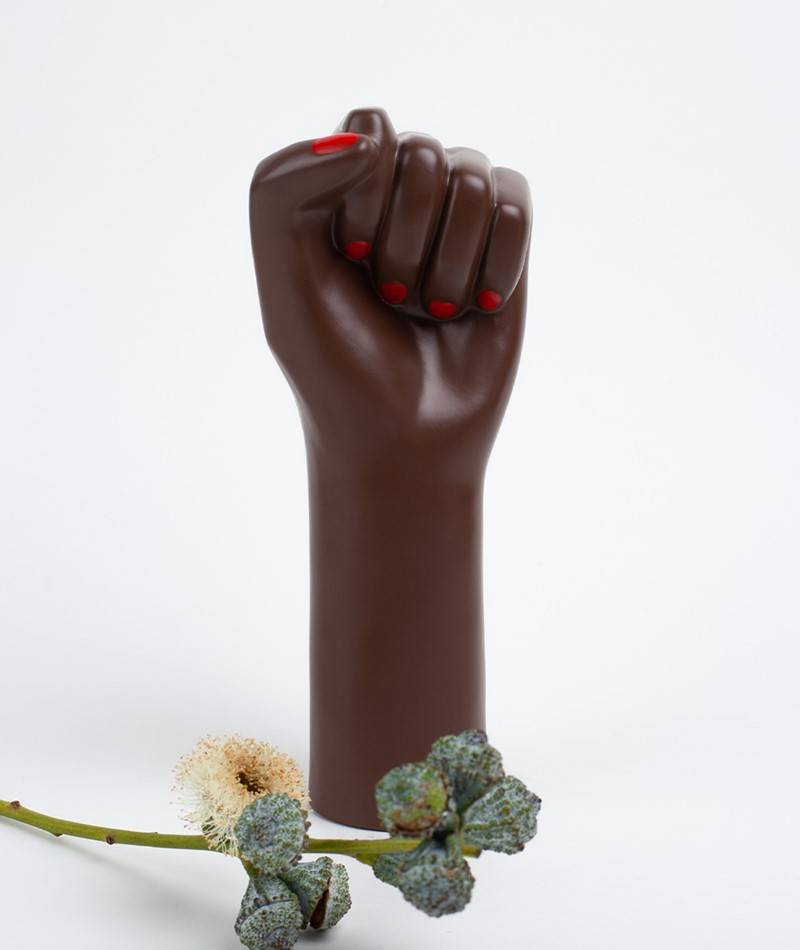 Kauf Dich Glücklich DOIY Girl Power Small Vase black