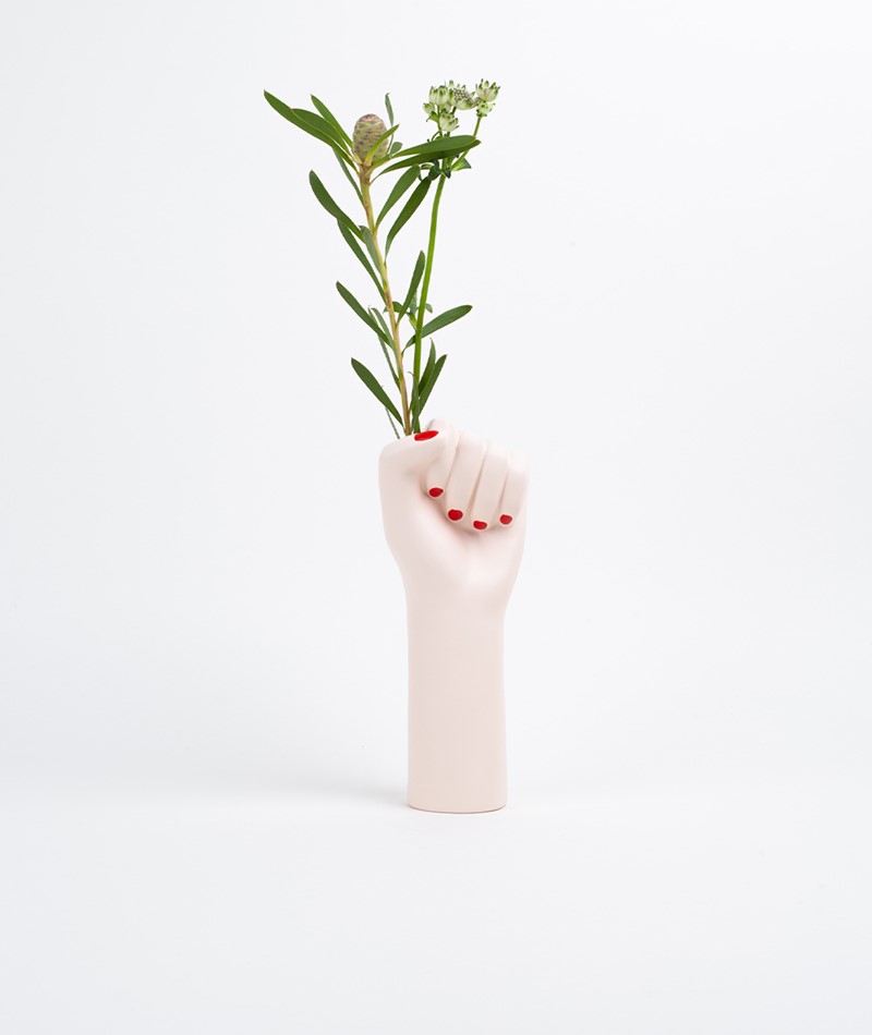 Kauf Dich Glücklich DOIY Girl Power Small Vase white