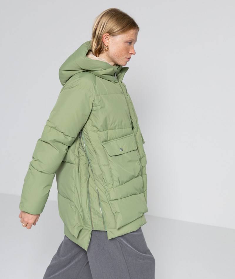 Kauf Dich Glücklich EMBASSY Lyndon Puffer Wintermantel Grün