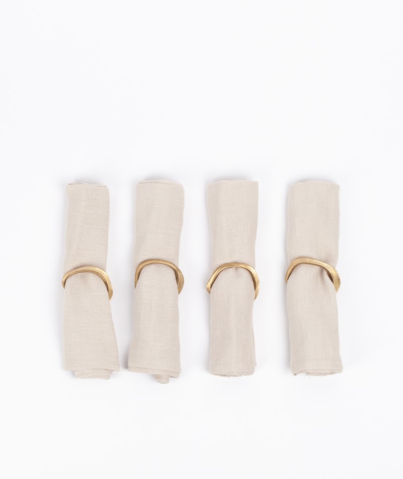 Kauf Dich Glücklich FERM LIVING Flow Serviettenringe Set 4