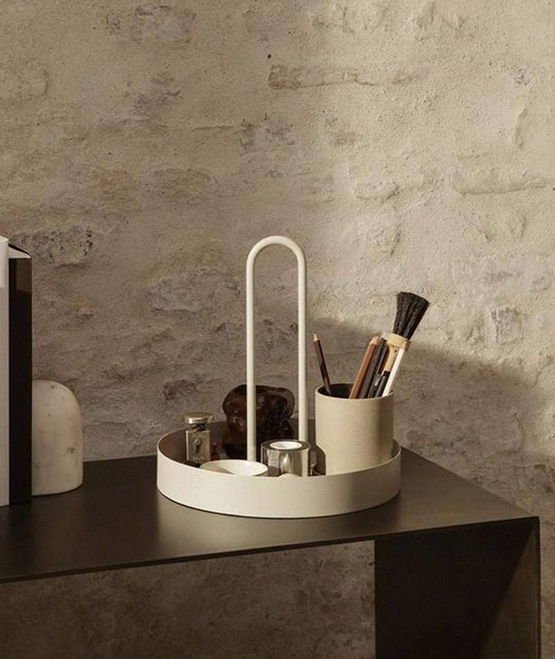 Kauf Dich Glücklich FERM LIVING Grib Tray Tablett Beige