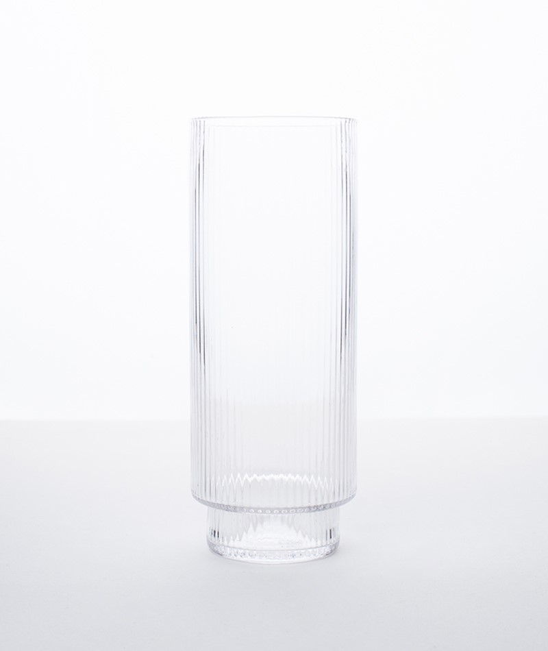 Kauf Dich Glücklich FERM LIVING Ripple Glas 4-er Set Long (30 cl) farblos