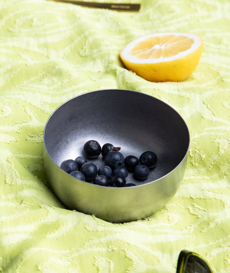 Kauf Dich Glücklich FERM LIVING Tumbled Schale Silber