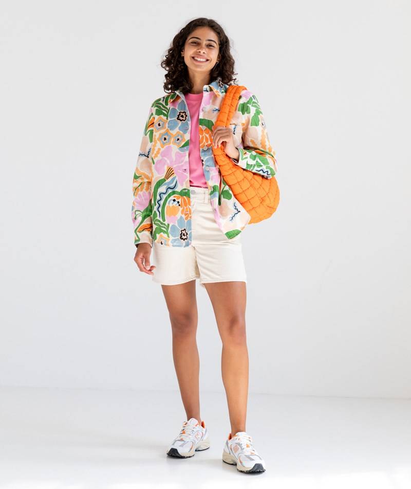 Kauf Dich Glücklich FRNCH PARIS Adina Overshirt gemustert