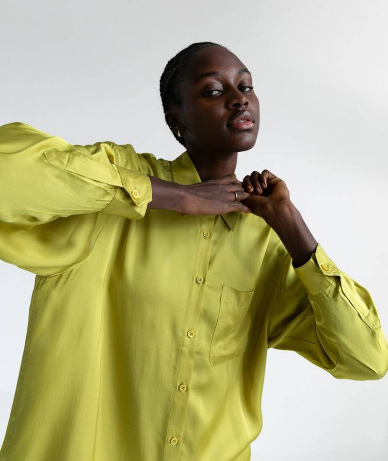 Kauf Dich Glücklich FRNCH PARIS Alica Bluse Hellgrün