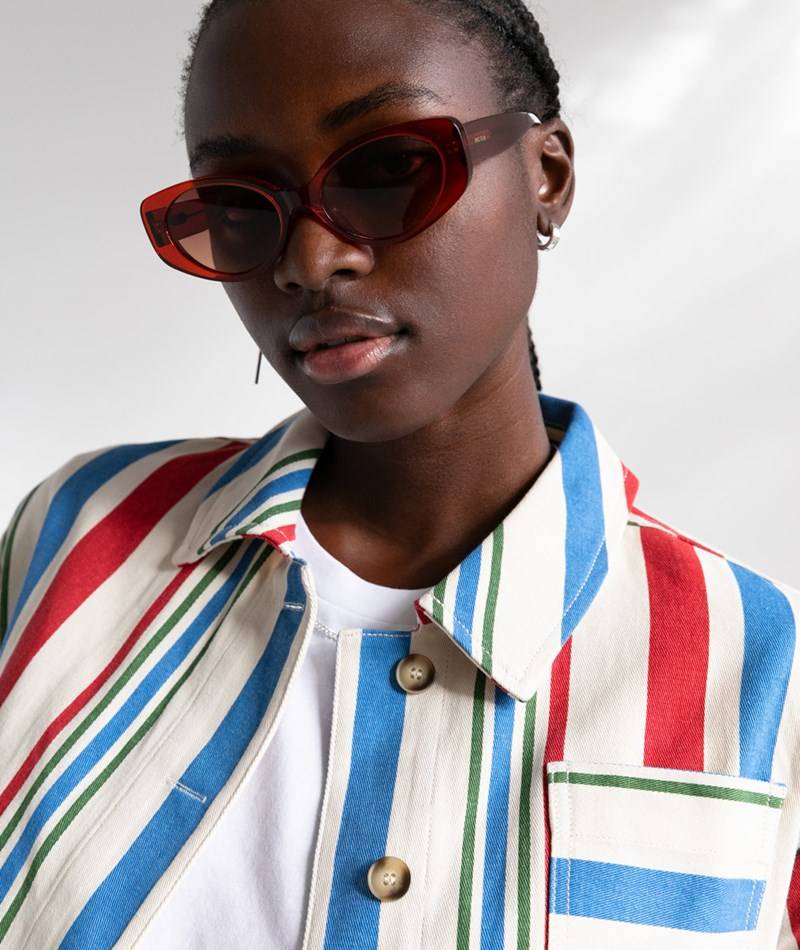 Kauf Dich Glücklich FRNCH PARIS Jacke Apo gemustert