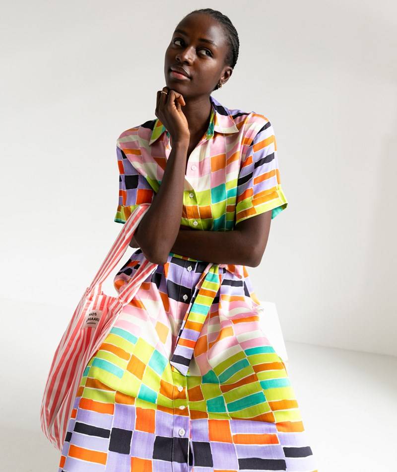 Kauf Dich Glücklich FRNCH PARIS Kleid Paige mehrfarbig