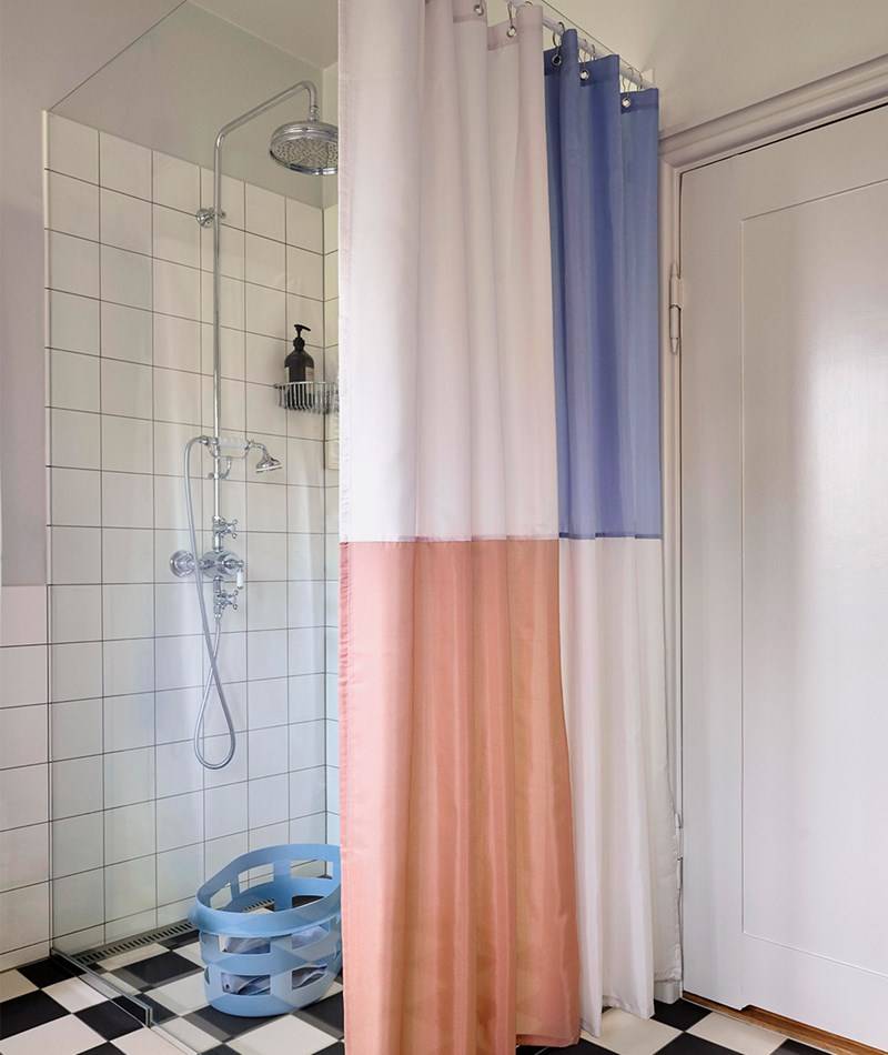 Kauf Dich Glücklich HAY Check (H200xW180) Duschvorhang